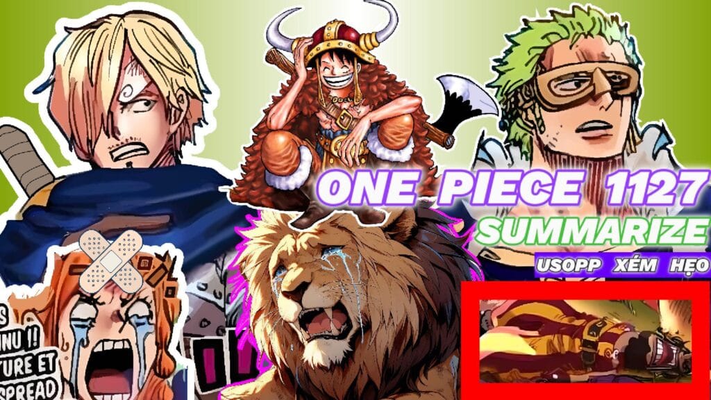 One Piece 1127 Summarize - Usopp xém hẹo 1 One Piece 1127 Summarize