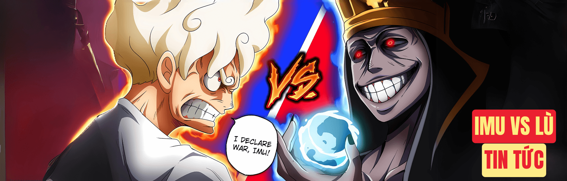 Luffy Gear 5 vs Imu